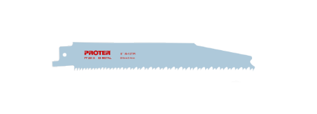 Proter 200 mm Ahşap/Metal Tilki Kuyruğu Testere Uç PT 201 X