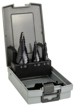Bosch HSS-AlTiN 3'lü Pro-box 4-12,4-20,6-30 mm