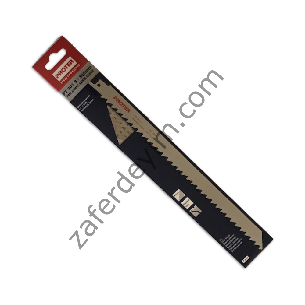Proter 300 mm Paslanmaz Et / Kemik Kesici Tilki Kuyruğu Testere Uç PT 301 S