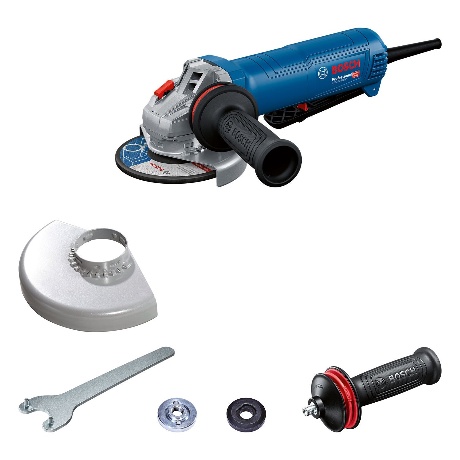 Bosch Professional GWS 12-125 P Avuç Taşlama Makinesi