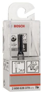 Bosch Standard W Çift Oluk Düz Freze 8*6*48 mm