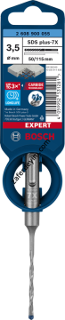 Bosch EXPERT SDS plus-7X Kırıcı Delici Delme Ucu 5 x 100 x 165 mm 10lu