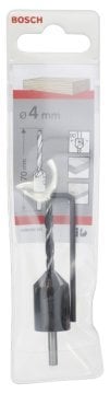 Bosch Havşalı Ahşap Matkap Ucu 4 mm
