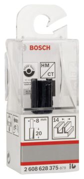 Bosch Standard W Çift Oluk Düz Freze 8*14*51mm