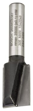 Bosch Standard W Çift Oluk Düz Freze 8*15*51mm