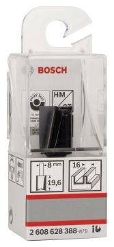 Bosch Standard W Çift Oluk Düz Freze 8*16*51mm