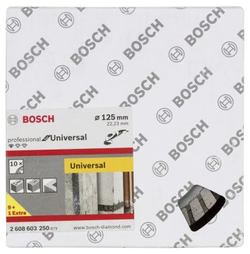 Bosch 9+1 Standard for Uni. Turbo 125 mm