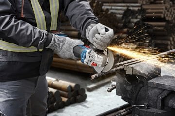Bosch Professional GWS 18V-8 Akülü Taşlama Makinesi 2x4.0Ah