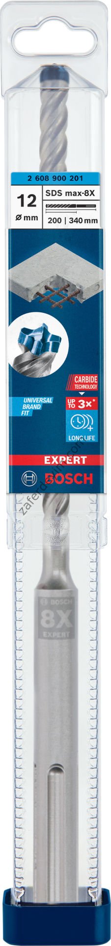 Bosch EXPERT SDS max-8X Kırıcı Delici Delme Ucu 12 x 200 x 340 mm