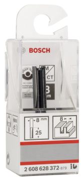 Bosch Standard W Çift Oluk Düz Freze 8*8*56 mm