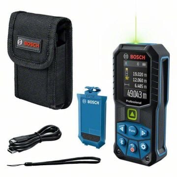 Bosch Lazerli Uzaklık Ölçer GLM 50-27 CG Li-Ion batarya ile