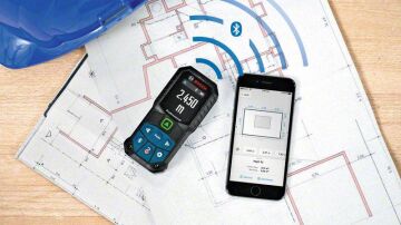Bosch Lazerli Uzaklık Ölçer GLM 50-27 CG pilli