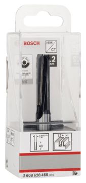 Bosch Standard W ÇiftOluk Düz Freze 12*12*81mm