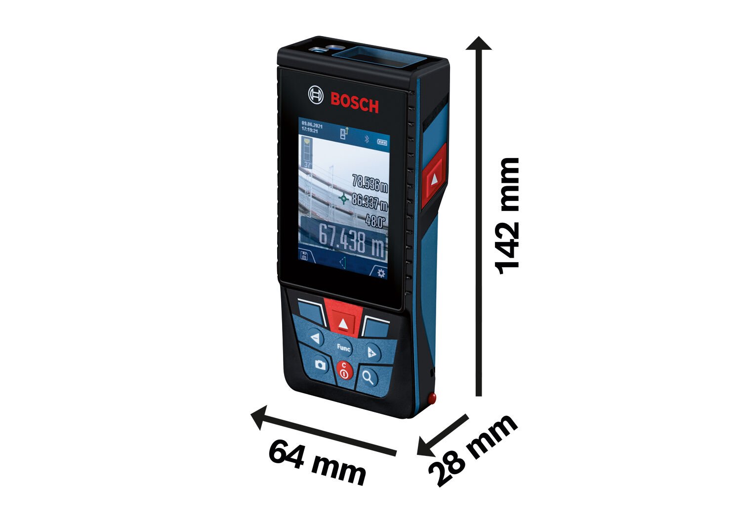 Bosch Lazerli Uzaklık Ölçer GLM 150-27 C