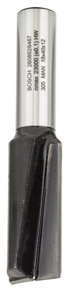 Bosch Standard W ÇiftOluk Düz Freze 12*18*81mm