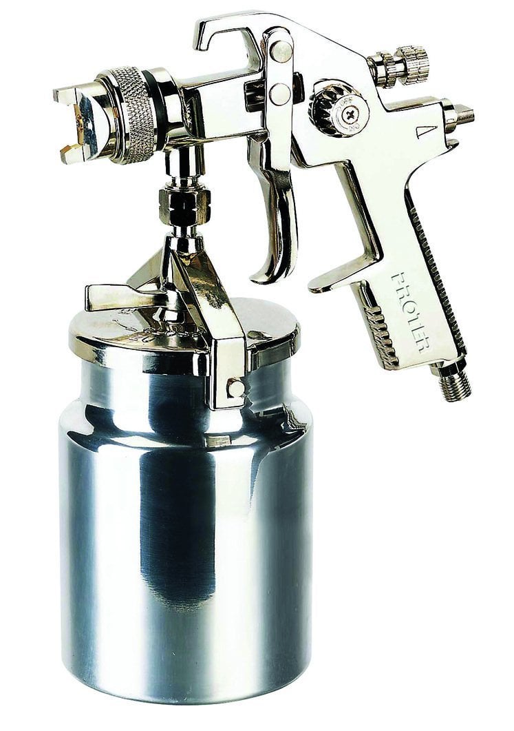 Proter Alttan Depo Boya Tabancası 1000 Ml (Alüminyum Depo) AB-17S