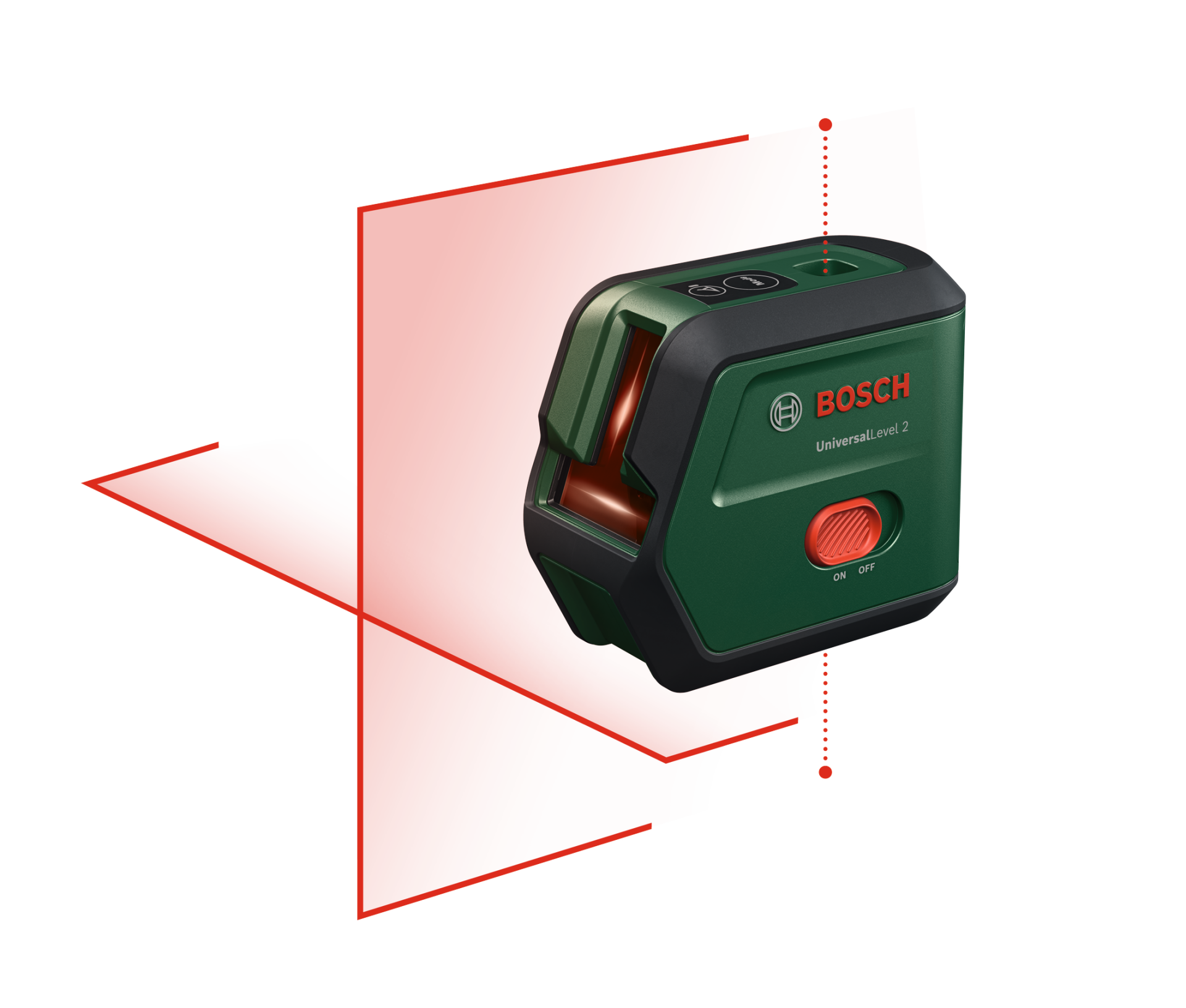 Bosch Çapraz çizgi lazeri UniversalLevel 2 Set