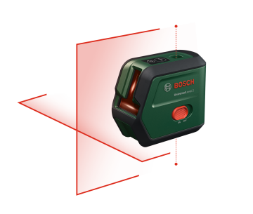 Bosch Çapraz çizgi lazeri UniversalLevel 2 Set
