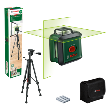 Bosch Çapraz çizgi lazeri UniversalLevel 360 Set