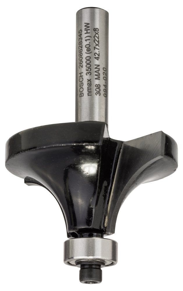 Bosch Standard W Yuvarlama Frezesi 8*15*66 mm