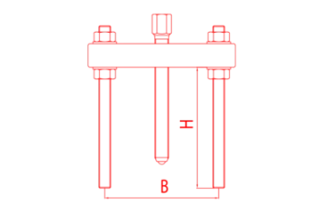 İzeltaş Dış Rulman Çektirme Kolları 55 - 205