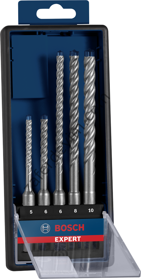 Bosch EXPERT SDS plus-7X Kırıcı Delici Delme Ucu Seti 5/6/6/8/10 mm 5 parça