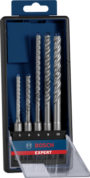 Bosch EXPERT SDS plus-7X Kırıcı Delici Delme Ucu Seti 5/6/6/8/10 mm 5 parça