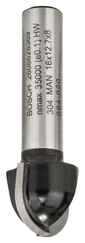 Bosch Standard W Yarımay Freze 8*16*45*8 mm