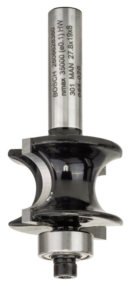 Bosch Standard W Yarım Çubuk Freze 8*19*63 mm