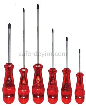 Kraft Seri Yıldız Uçlu Tornavida Takımı 6 Parça
