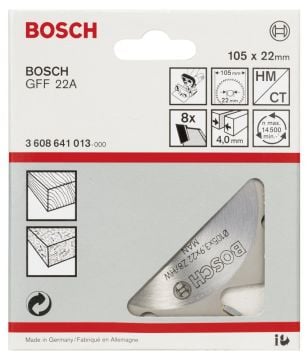 Bosch GFF 22 A Kesici Bıçak 105*4 mm 8 D