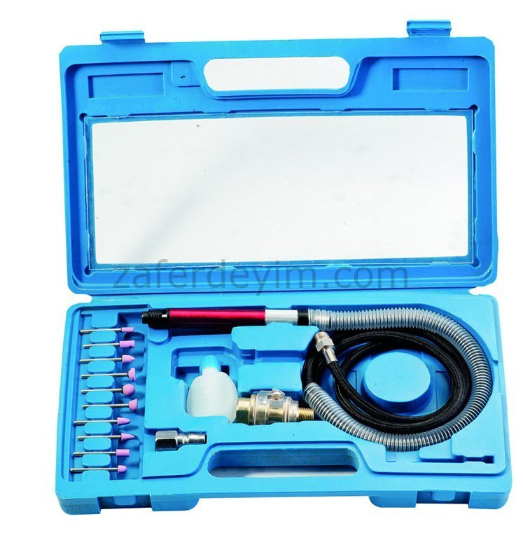 Proter Havalı Micro Kalıpçı / 17 Parça Çantalı Kit PH 2756 K