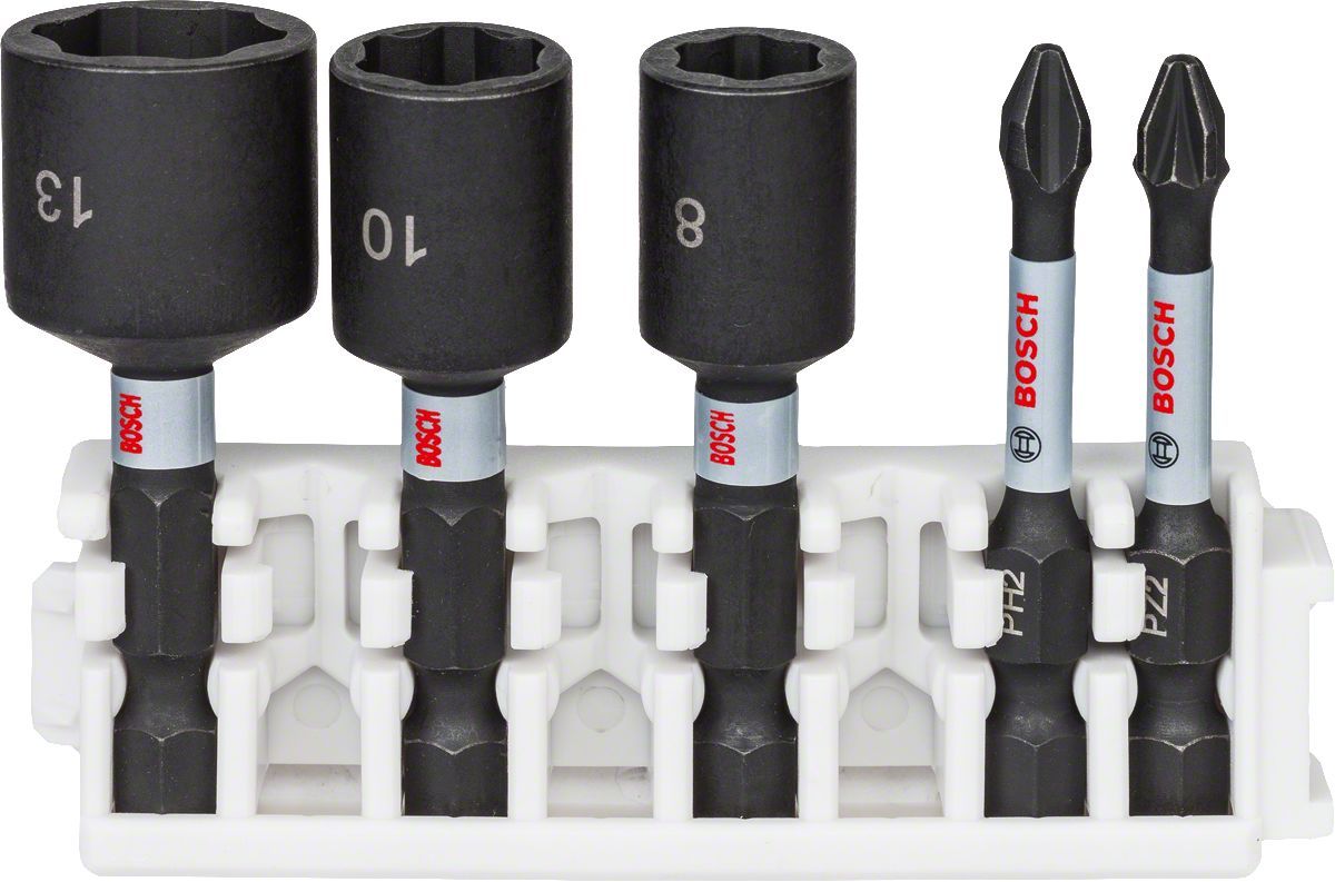 Bosch Impact Ctrl 5'li Lokma 8/10/13 + Bits