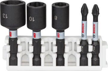 Bosch Impact Ctrl 5'li Lokma 8/10/13 + Bits