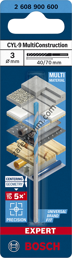 EXPERT CYL-9 MultiConstruction Delme Ucu 3,5 x 40 x 70 mm