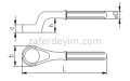 Boru Uzatmalı Yıldız Anahtar 38 mm