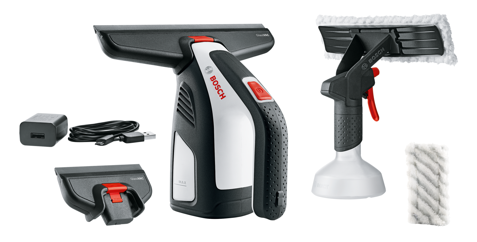 Bosch EasyGlassVac Cam Temizleme Makinesi