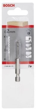 Bosch Ahşap Matkap Ucu 2*62 mm 1/4 Hex Şaft