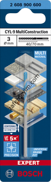 EXPERT CYL-9 MultiConstruction Delme Ucu 4 x 40 x 75 mm