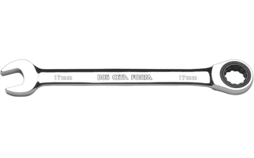 Ceta Form C-Gear Cırcırlı Kombine Anahtar (Düz) 17 mm