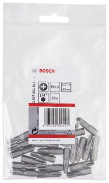 Bosch ExtraHard PH3*25 mm 25'li