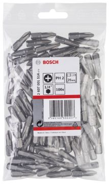 Bosch ExtraHard PH2*25 mm 100'lü