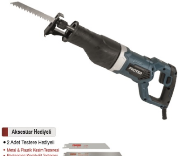 Proter PR 1130 E Tilki Kuyruğu Testere Makinası