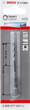 Bosch Impact Ctrl HSS 2,5*69mm