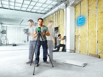 Bosch GCL 2-50 CG Çapraz ve Noktasal Lazer + BM 3