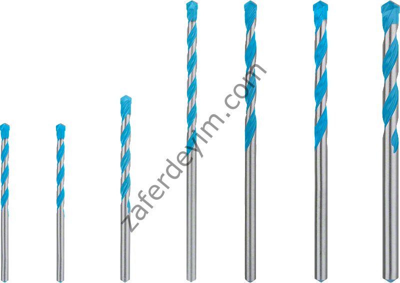 Bosch EXPERT MultiConstruction CYL-9 Delme Ucu Seti 5/5,5/6/6/7/8/10 mm 7 parça