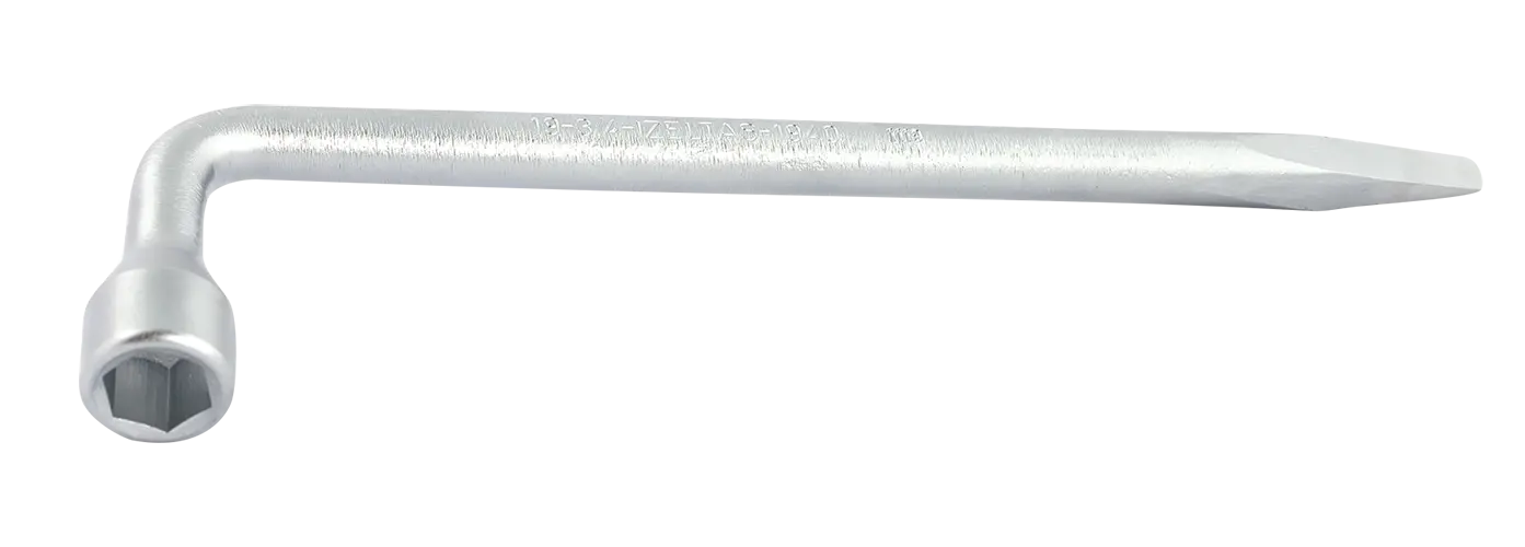 İzeltaş Bijon Anahtarı Pipo Tipi (Tornavida Ağızlı) 17 mm