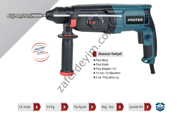 Proter PH 830 Pnomatik Matkap Delici - Kırıcı 800 W PH 830