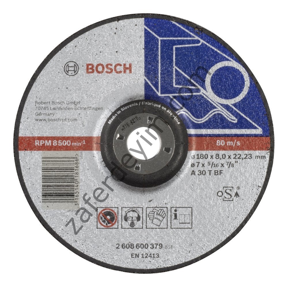 Bosch 180*8,0 mm Expert for Metal 10'lu Paket
