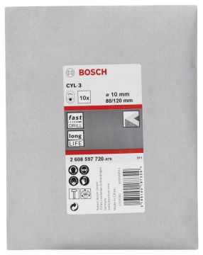Bosch cyl-3 10*120 mm 10'lu Paket